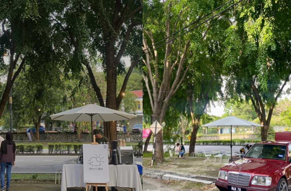 This Melakan blew all his money to sell coffee out of a Mercedes, now he runs a physical cafe