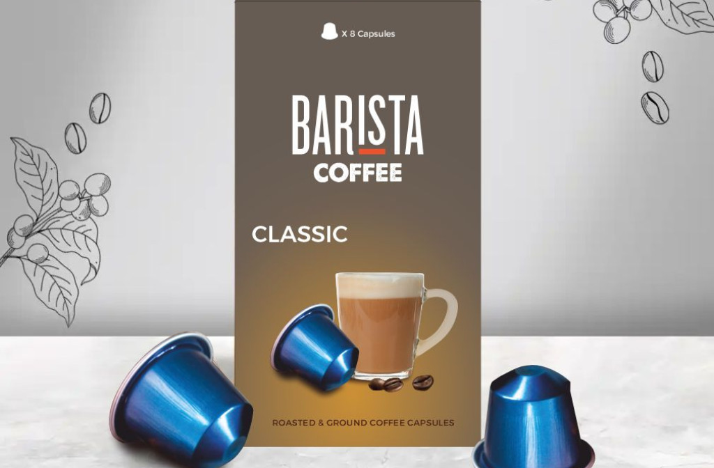 Barista launches a new range of coffee Capsules and machine