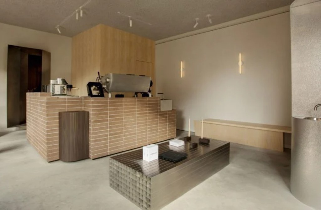 Barde vanVoltt designs coffee showroom to feel like 