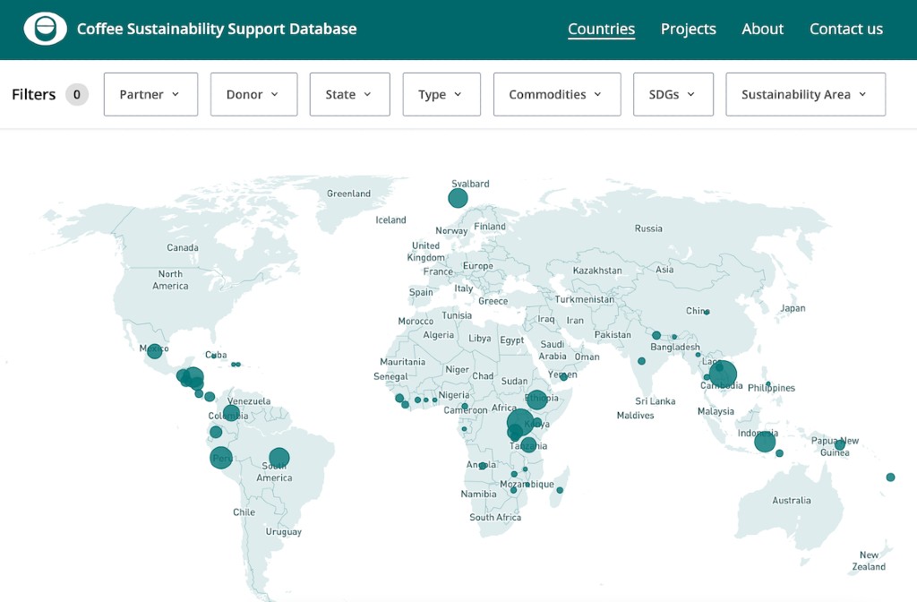 ICO Unveils Global Database of 400+ Coffee Sustainability Projects