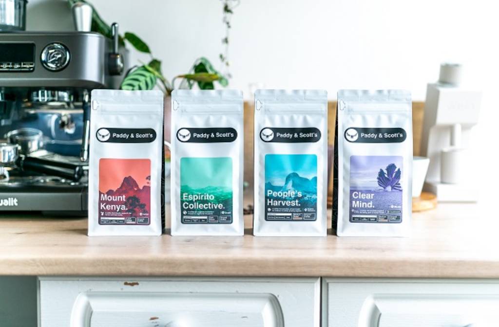 New Look, New Purpose: Paddy & Scott’s Retail Coffee Range Puts Values First