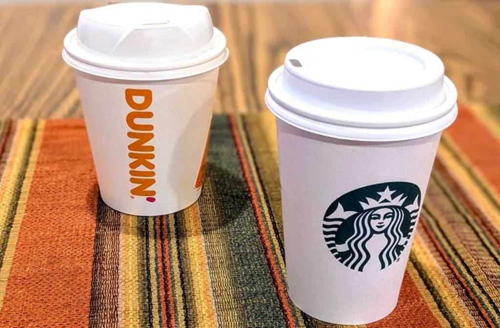 Taste Test: How Does Starbucks' And Dunkin's House Coffee Differ?