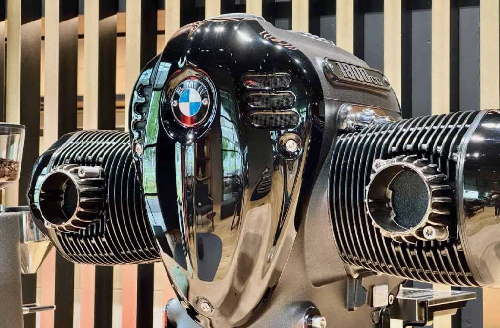 BMW’s Big Coffee Boxer: Espresso Machine Built with R 18 Motorcycle Engine Parts